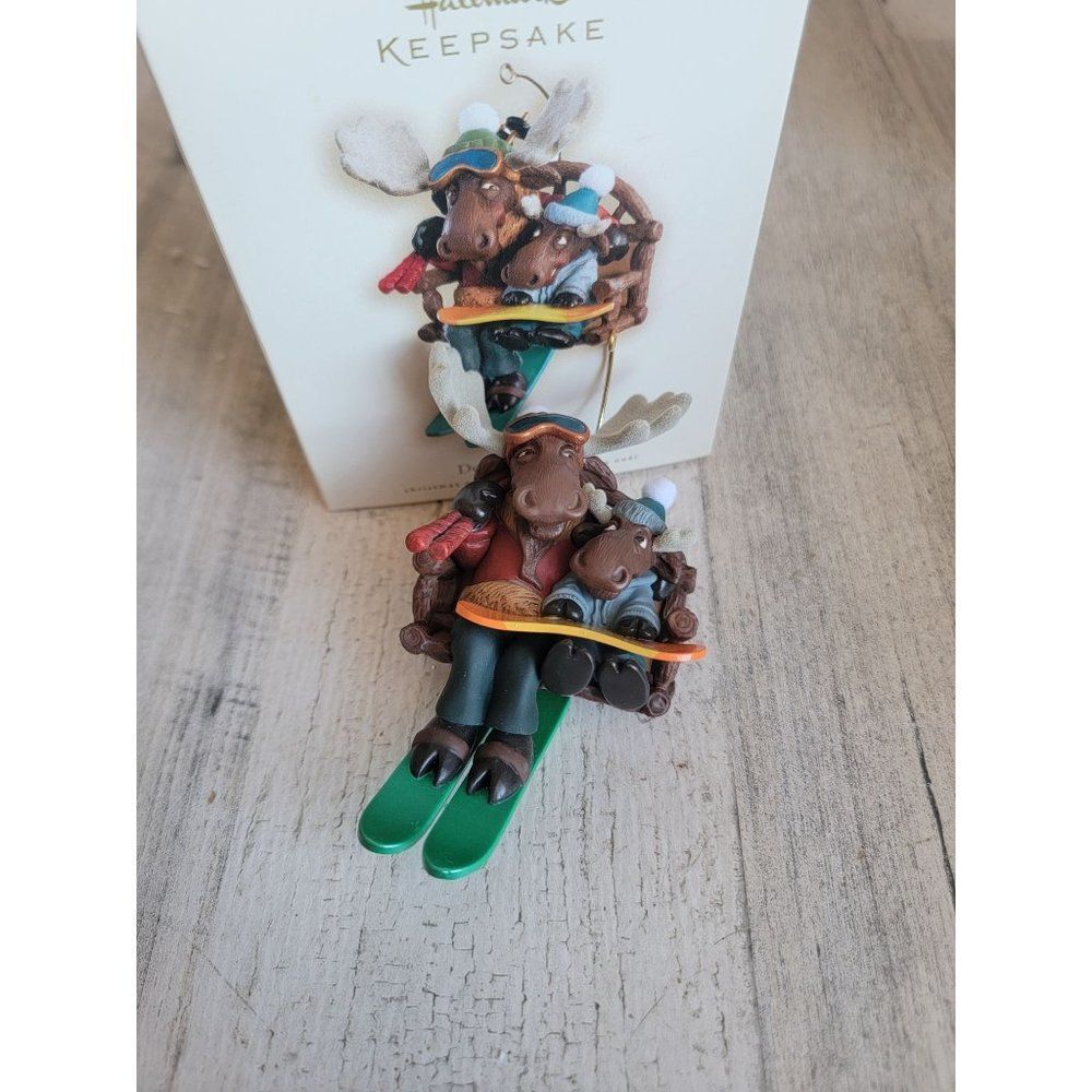 Hallmark downhill Thrills ornament Xmas